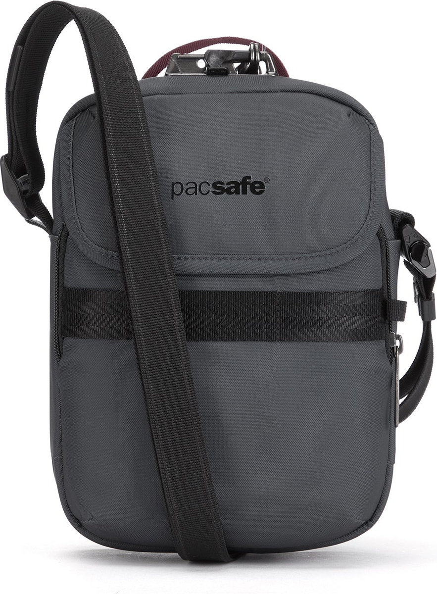 Torba Antykradzieżowa Na Ramię Pacsafe Metrosafe X Compact Crossbody 3L Szara