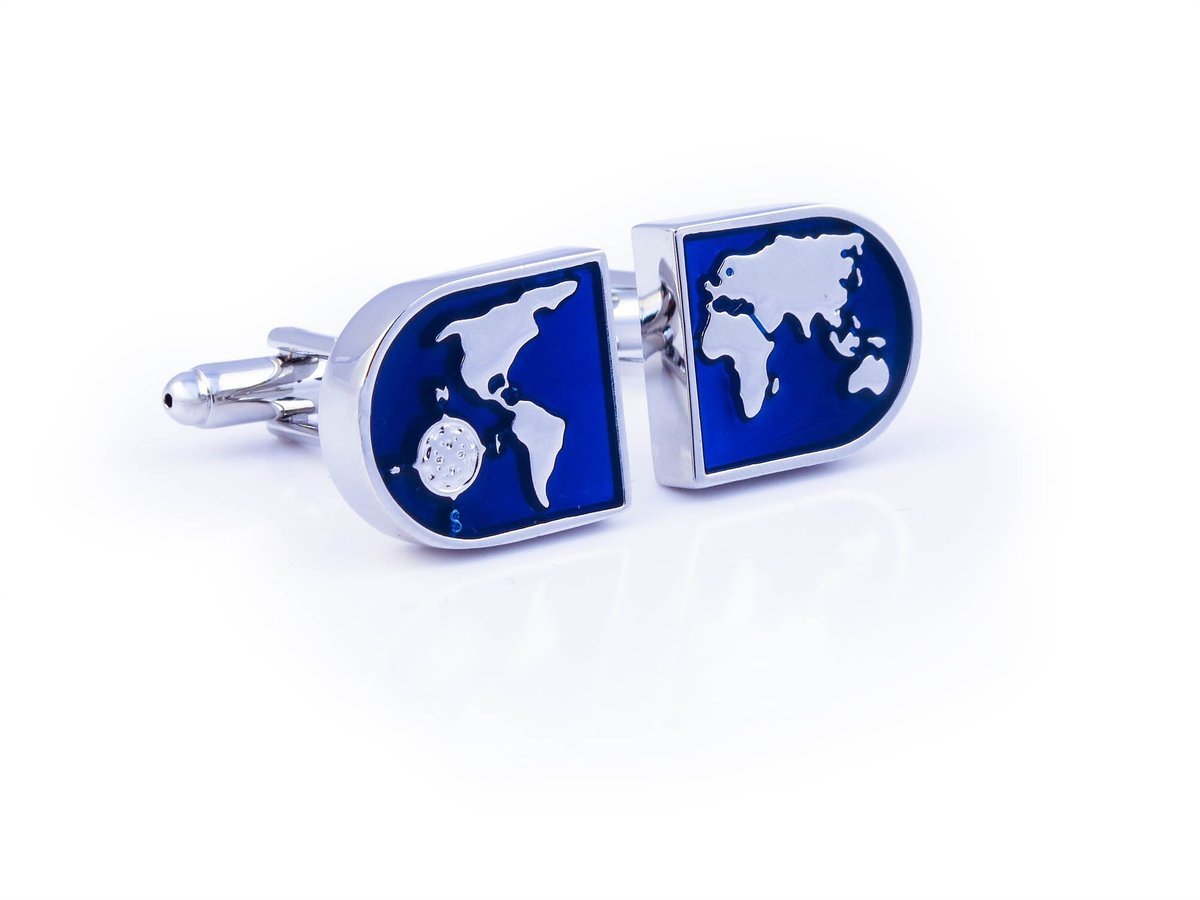 Spinki do mankietów - mapa U144