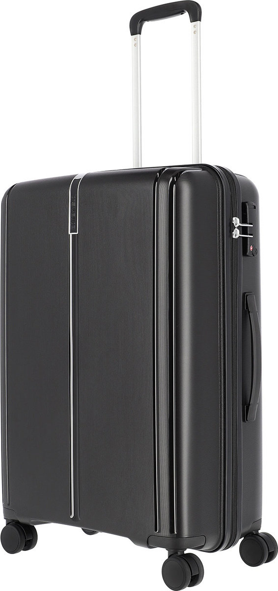 Walizka średnia Travelite Vaka 65 cm czarna