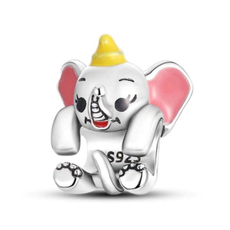 Zawieszka SREBRO 925 Charms koralik do PANDORA Disney Słonik Dumbo