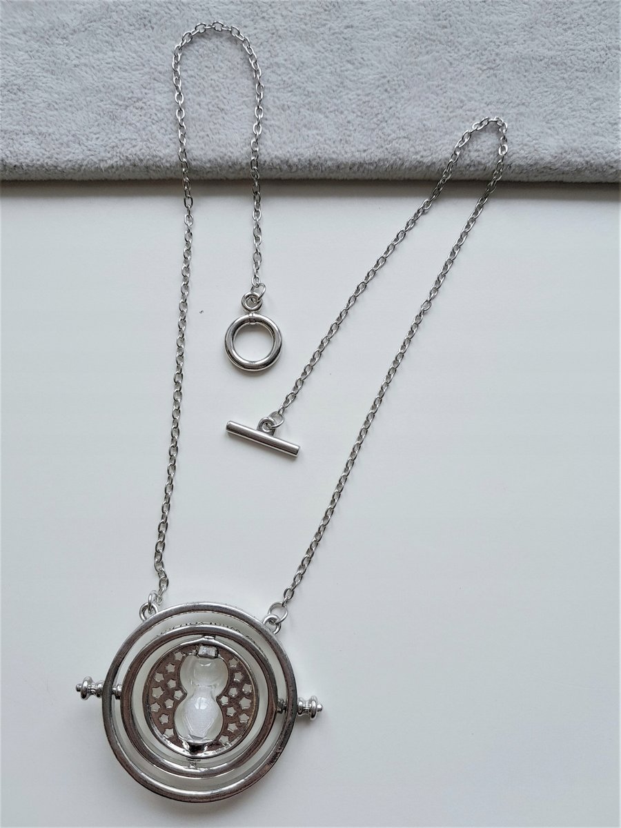 Naszyjnik Harry Potter DUŻY Zmieniacz czasu 5cm