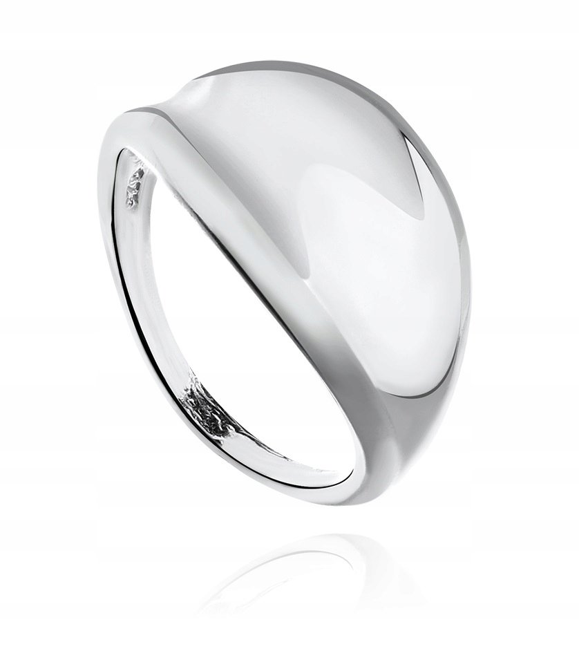 PIERŚCIONEK SREBRNY GŁADKI SREBRO 925 ROZMIAR 17