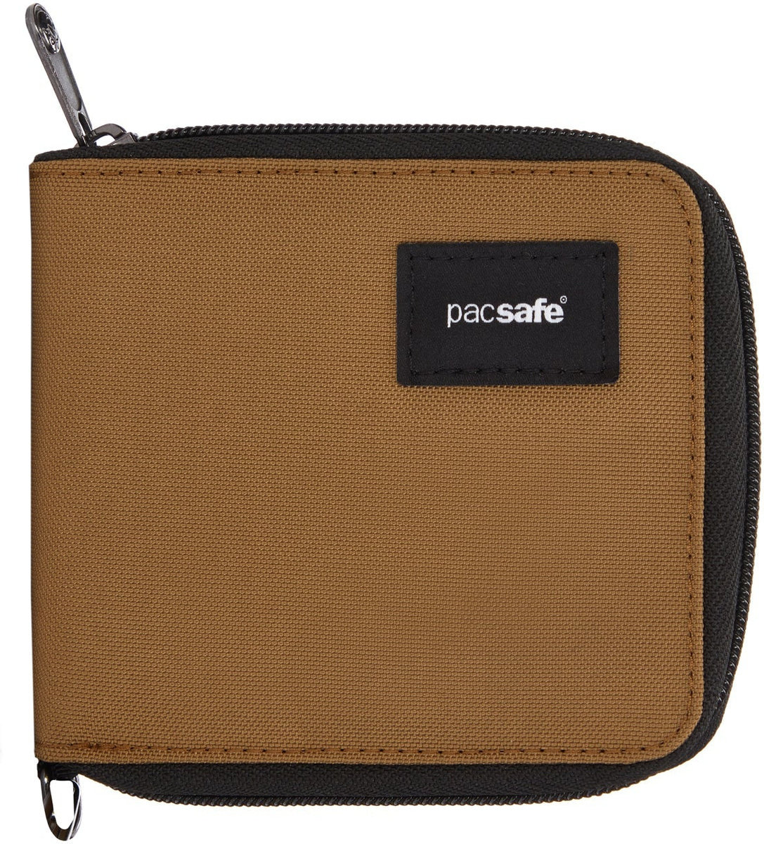Portfel antykradzieżowy Pacsafe RFIDsafe Tan