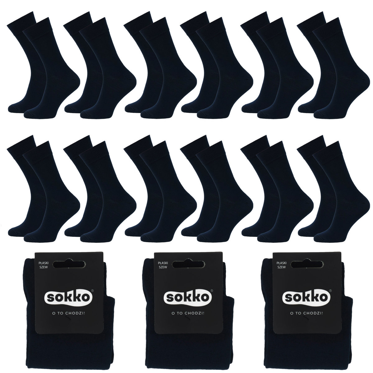 12X SOKKO SKARPETKI MĘSKIE DŁUGIE GRANAT BAMBUSOWE 45-47 - SM12-S60-GRA-45-47