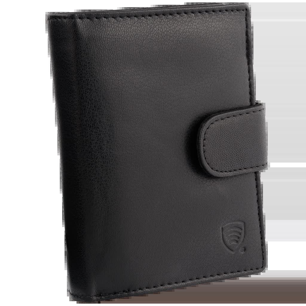 Czarny portfel antyRFID - SMART RFID BLOCK (SM-904GBL)