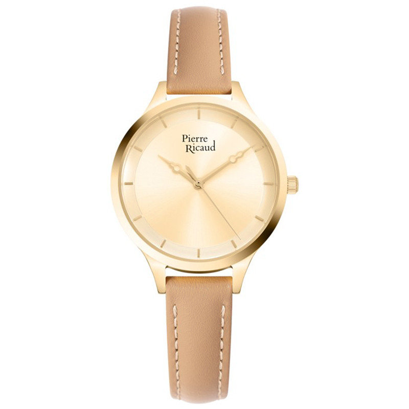 Zegarek Damski Pierre Ricaud P21015.1V11Q beżowy