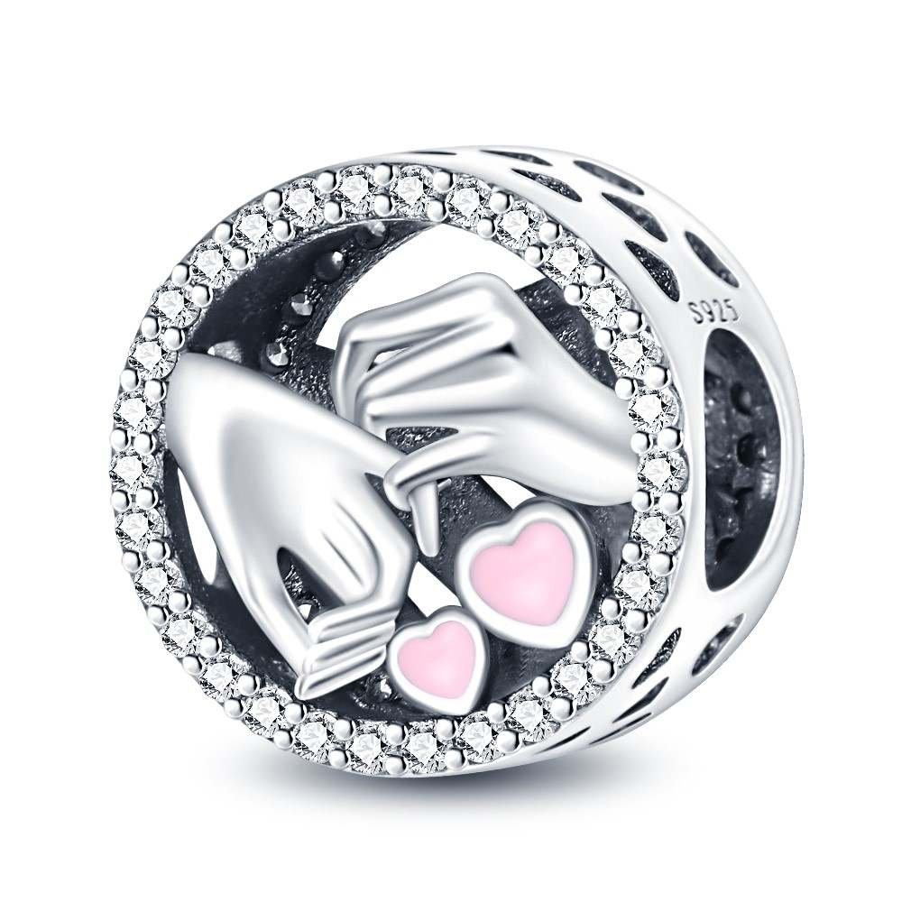 Zawieszka SREBRO 925 Charms koralik do PANDORA Przysięga Miłosna