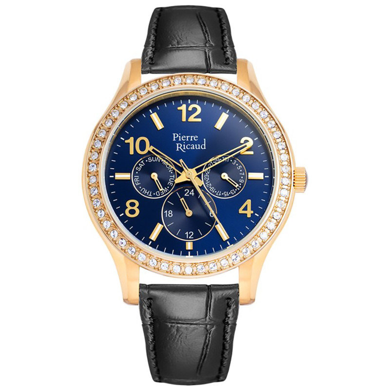 Zegarek Damski Pierre Ricaud P21069.1255QFZ czarny