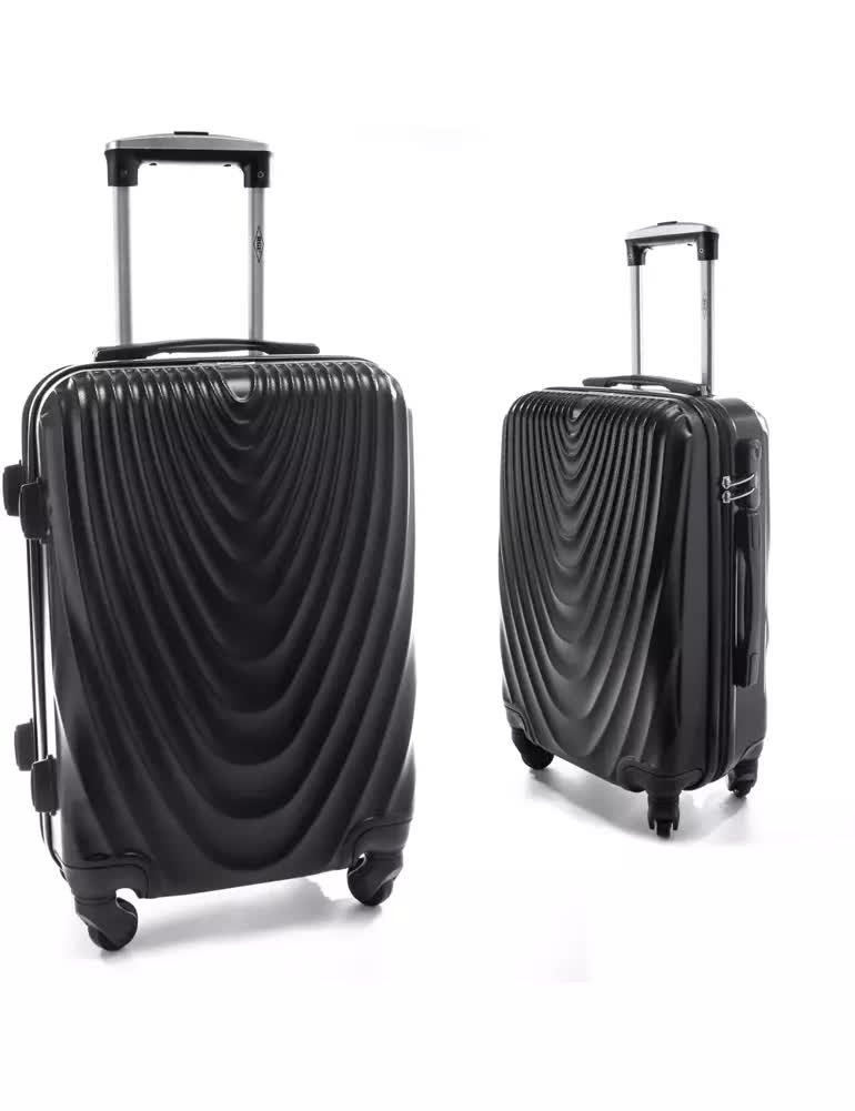 Mała kabinowa walizka PELLUCCI RGL 663 S Czarna