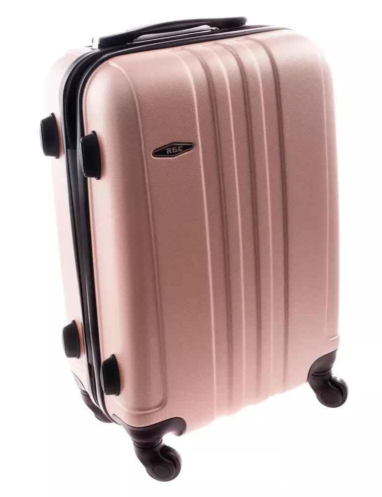 Duża walizka PELLUCCI RGL 740 L Rose red