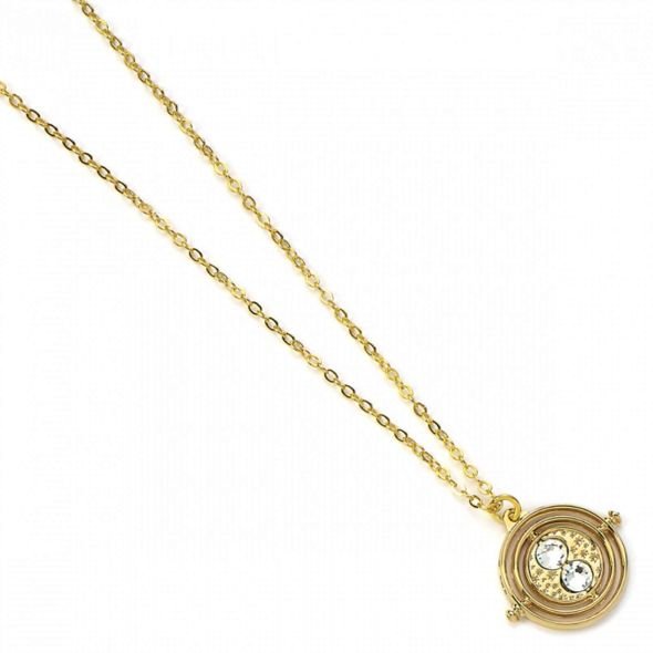 Harry Potter Time Turner Gold Plated - Łańcuszek