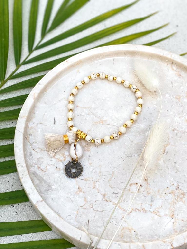 Bransoletka BOHO Cream