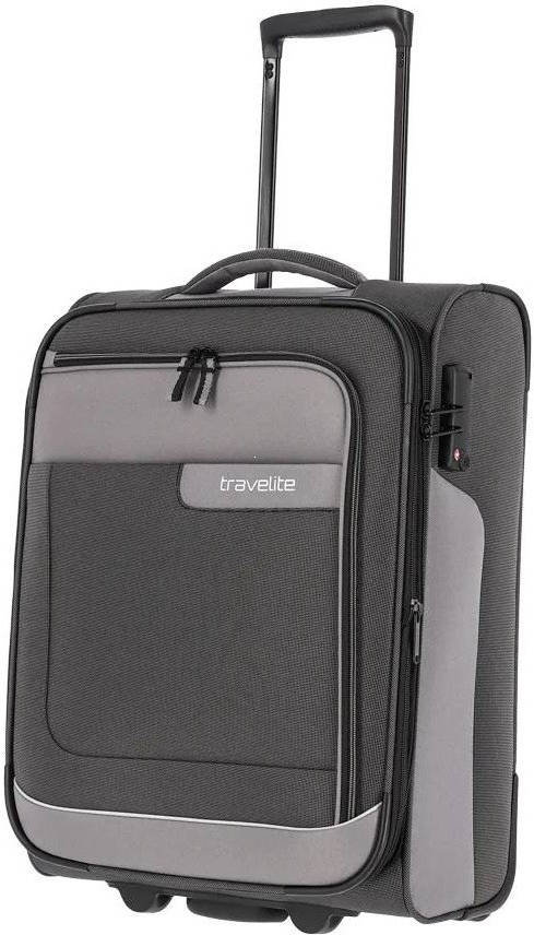 Walizka Kabinowa 2-Kółkowa Travelite Viia 55 cm Antracytowa