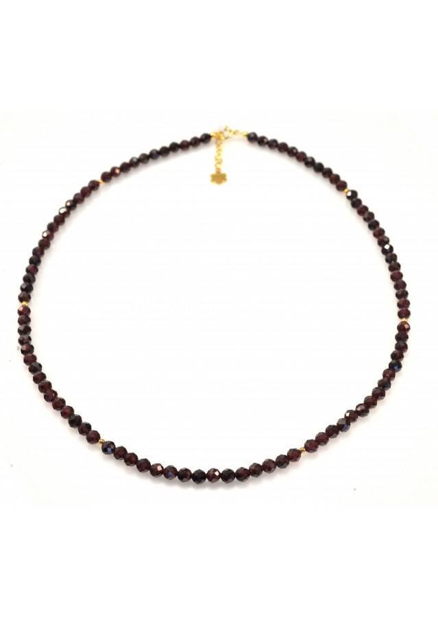 Naszyjnik Granat 925