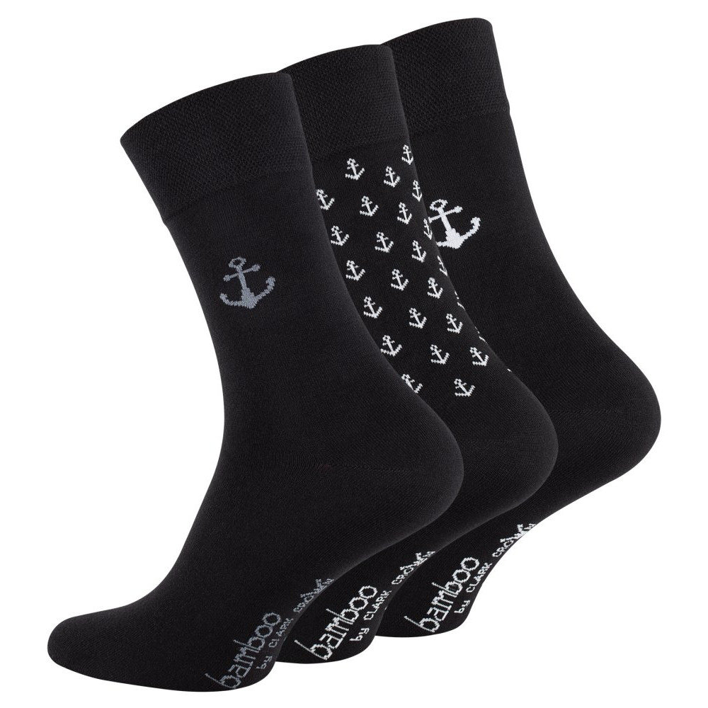 Skarpetki męskie do garnitury BAMBUSOWE miękkie biznesowe 39/42