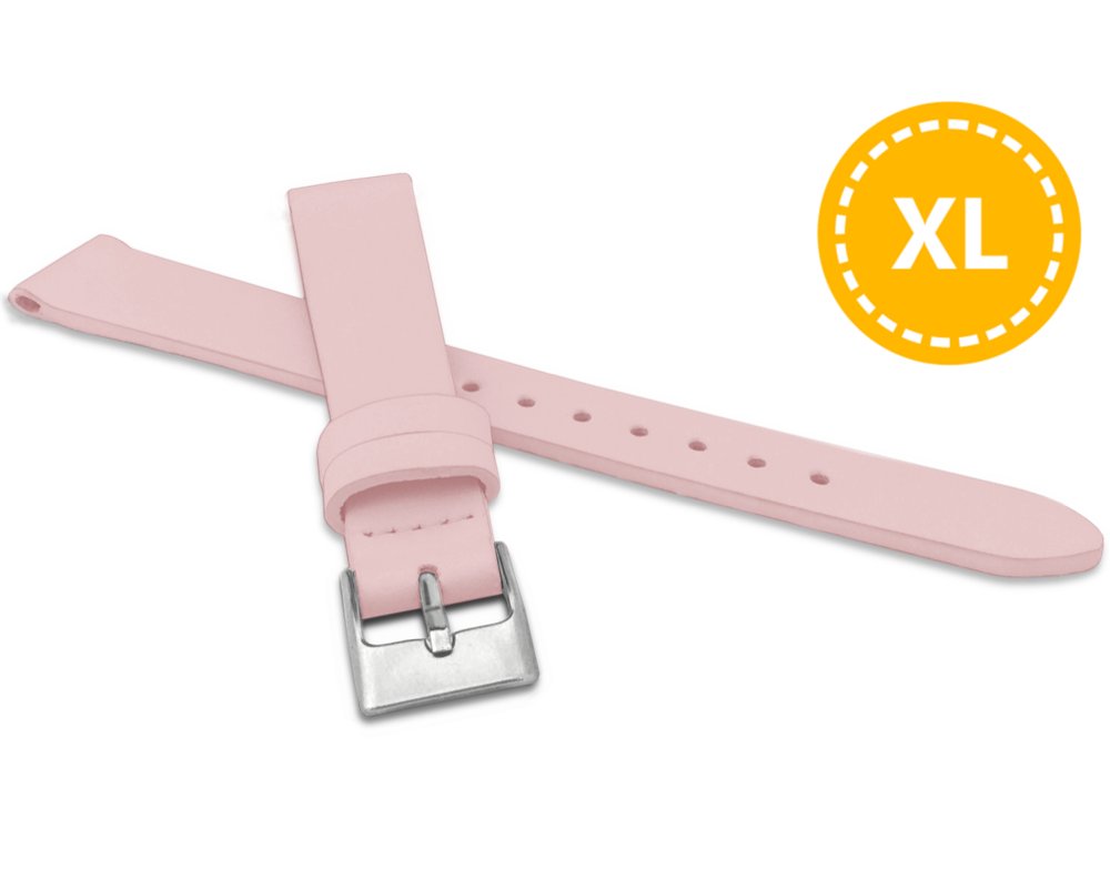 Minet Xl Różowy Pasek Z Luksusowej Skóry Top Grain - 12 - Xl