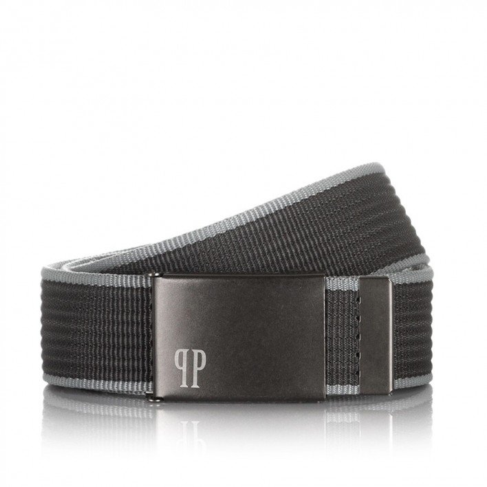 Szary Pasek Męski Parciany Paolo Peruzzi Pw-18-105