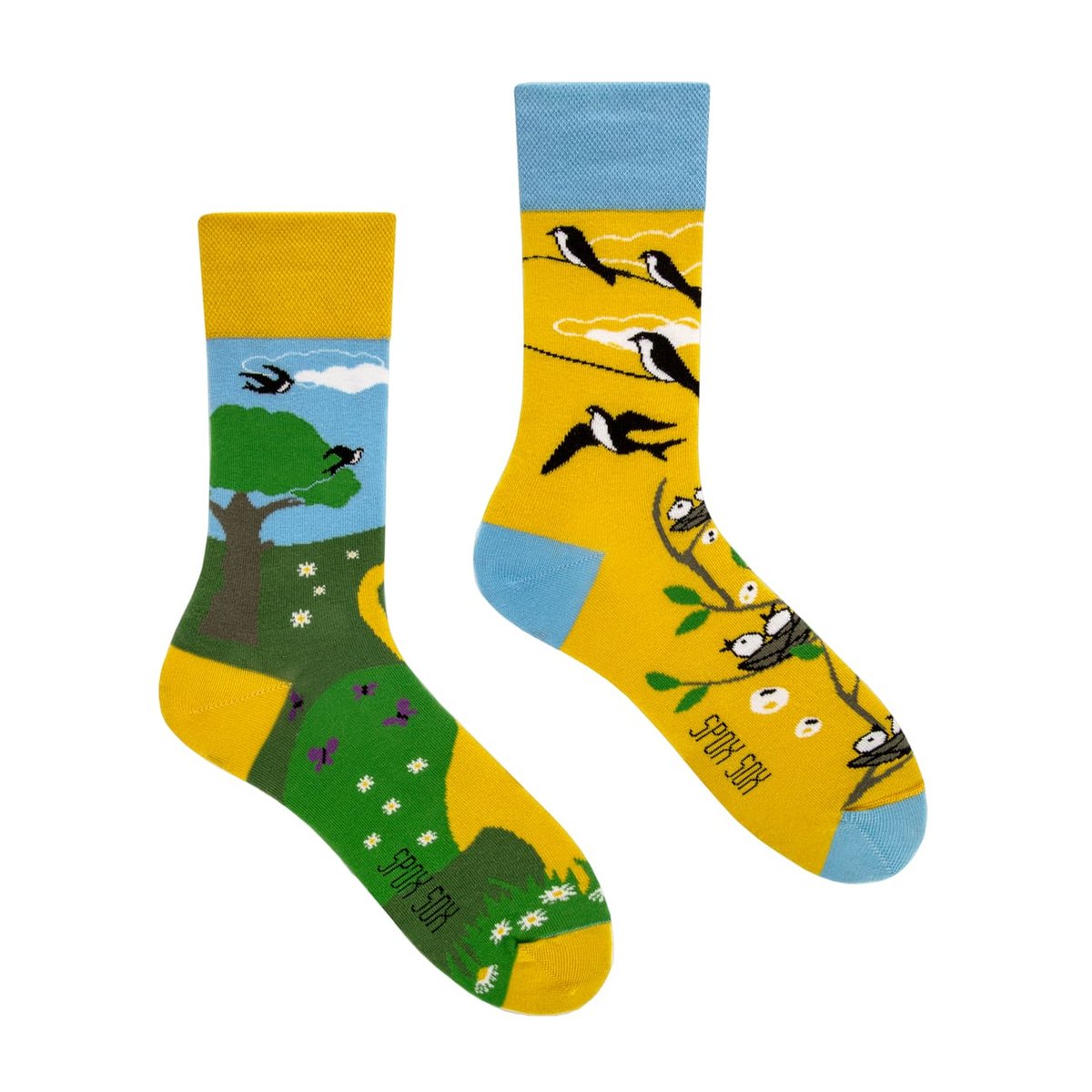 Wesołe Skarpetki - Jedna Jaskółka Wiosny Nie Czyni - 44-46