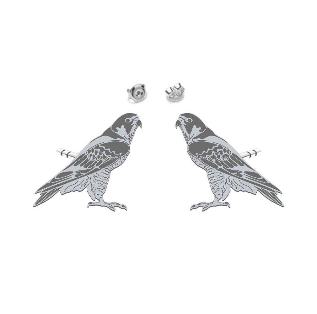 Kolczyki Sokół srebro - MEJK Jewellery