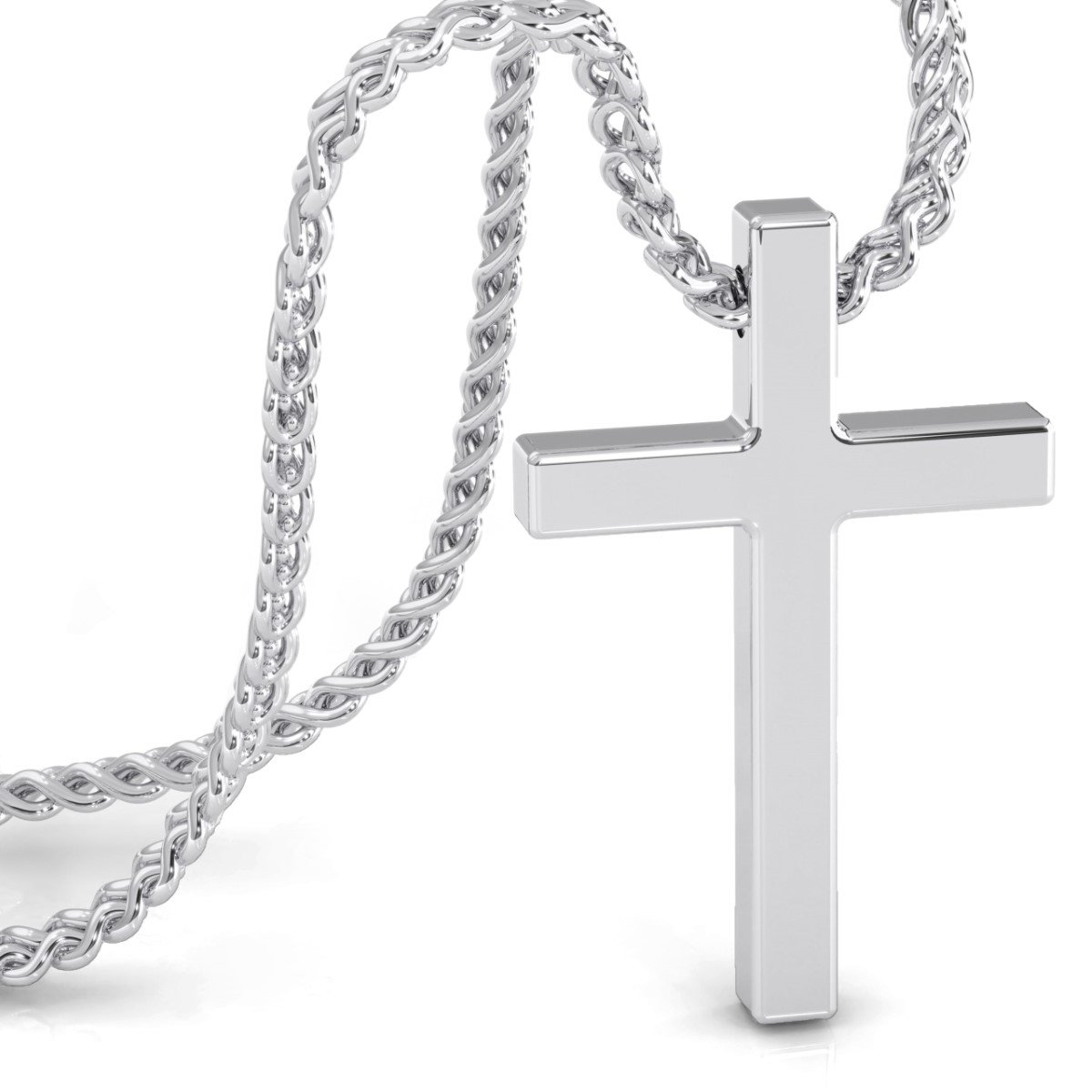 SERASAR, Męski naszyjnik ze stali nierdzewnej