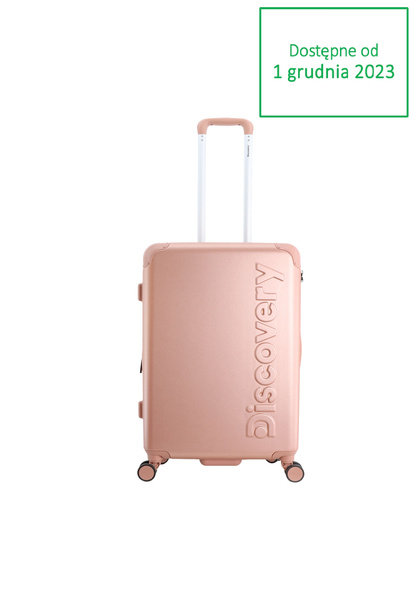 Střední kufr Discovery FOCUS růžový