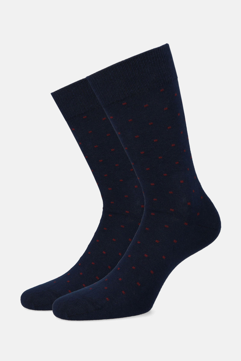 Skarpety Granatowe w Mikrowzór