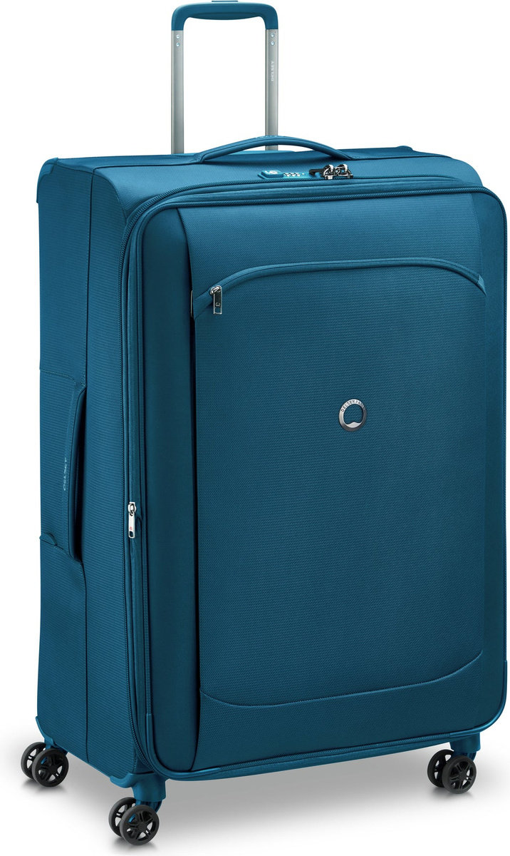 Walizka duża poszerzana Delsey Montmartre 2.0 Air 83 cm Niebieska