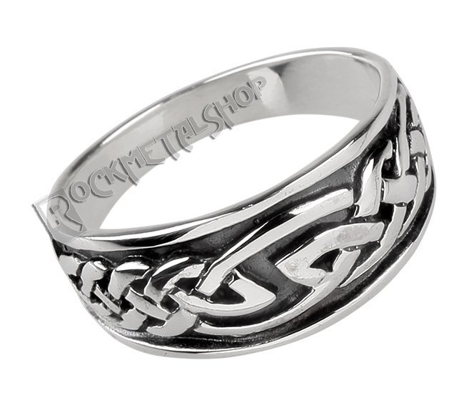 Pierścień Celtic Knot, Srebro 925-H