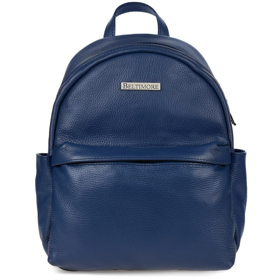 Mały skórzany plecak damski elegancki pojemny A5