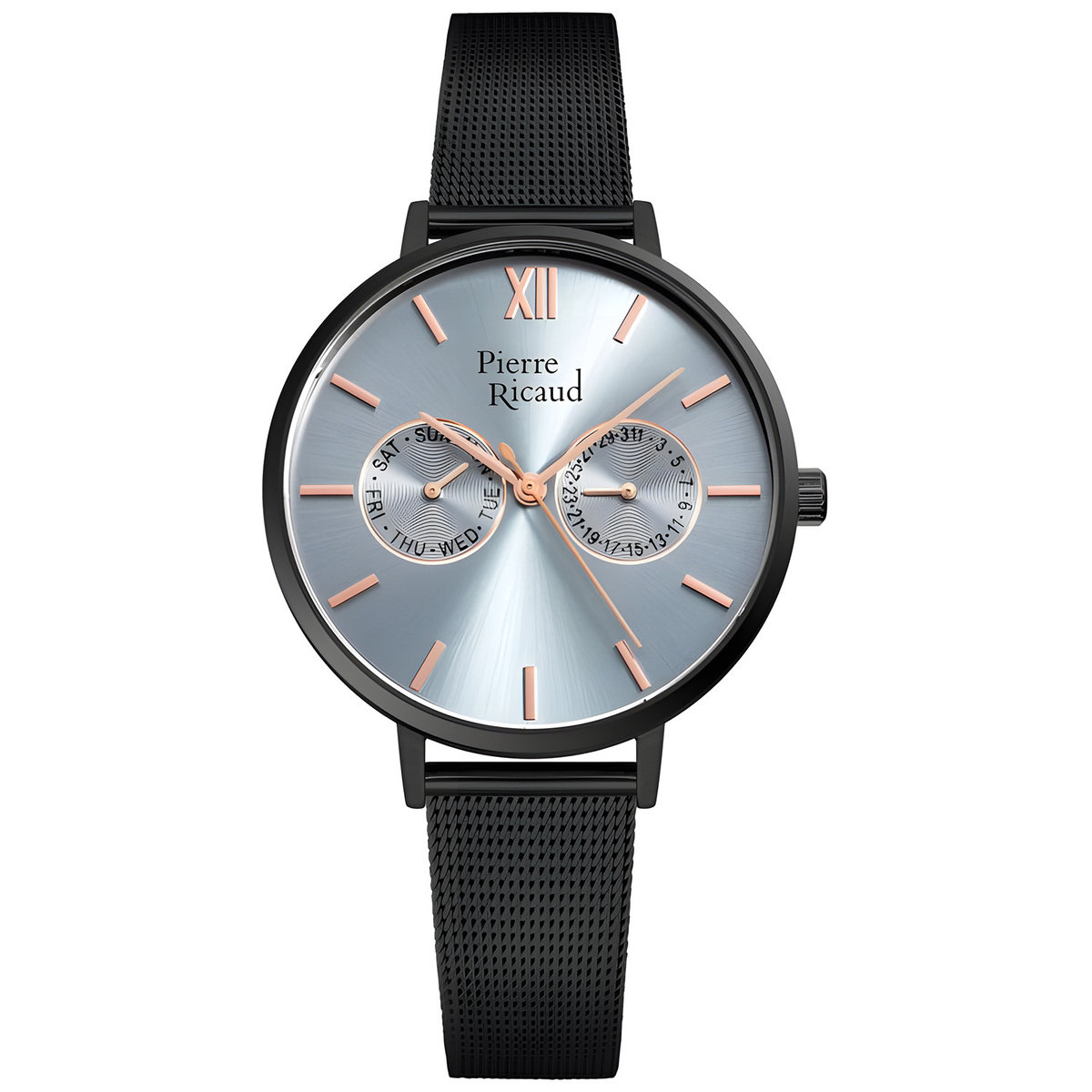 Zegarek Damski Pierre Ricaud P22110.B1R7QF czarny