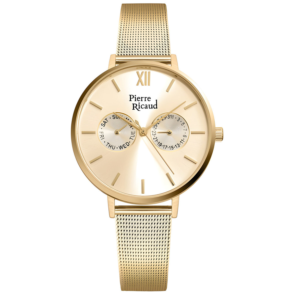 Zegarek Damski Pierre Ricaud P22110.1161QF złoty