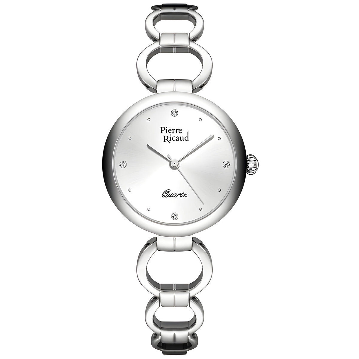 Zegarek Damski Pierre Ricaud P22074.5143Q CYRKONIE srebrny