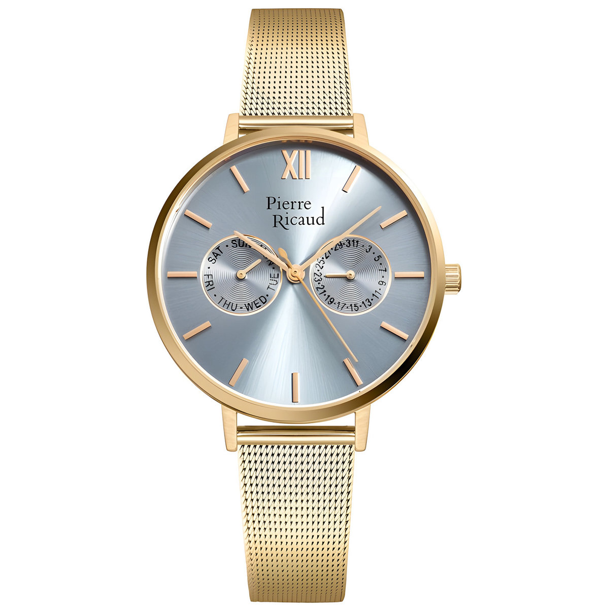 Zegarek Damski Pierre Ricaud P22110.1167QF złoty