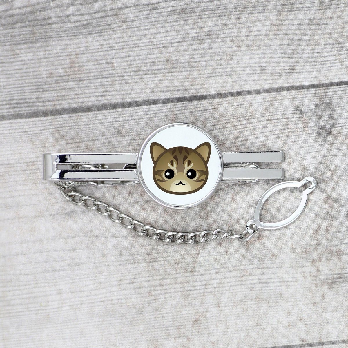 Kot Dragon Li Spinka do krawata Męska biżuteria