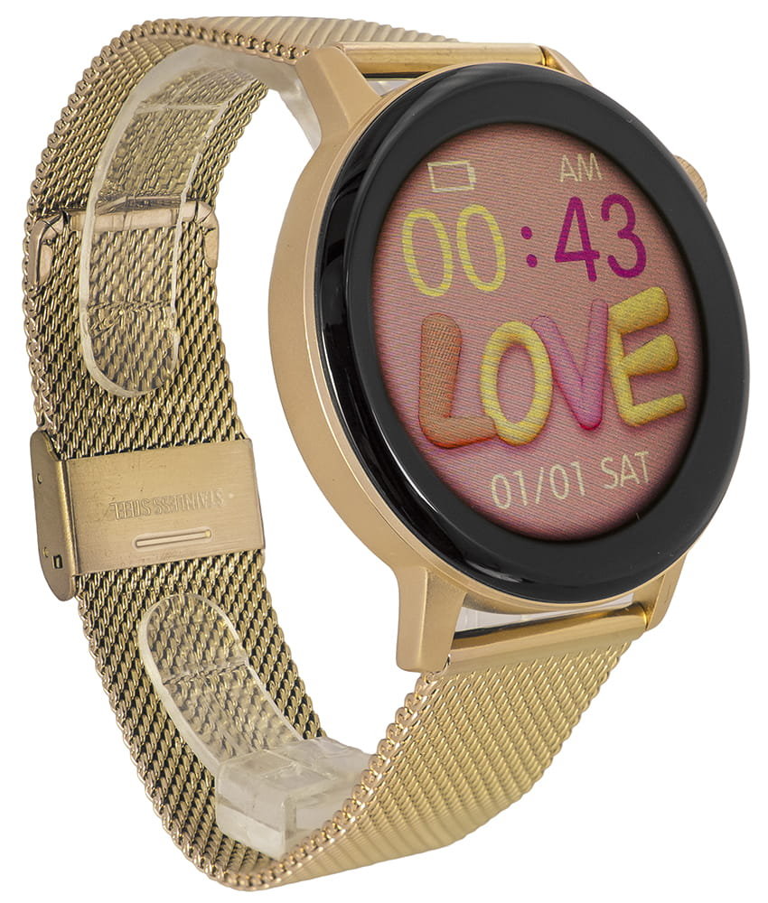 Hagen Smartwatch Hc10-Złoty + Pasek