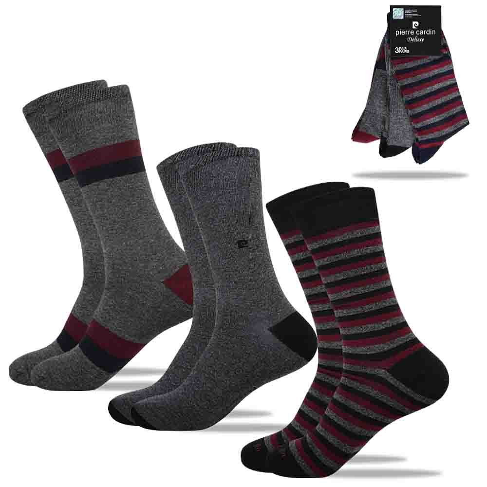 Pierre Cardin Skarpety Garniturowe Męskie 3 pary 39/42