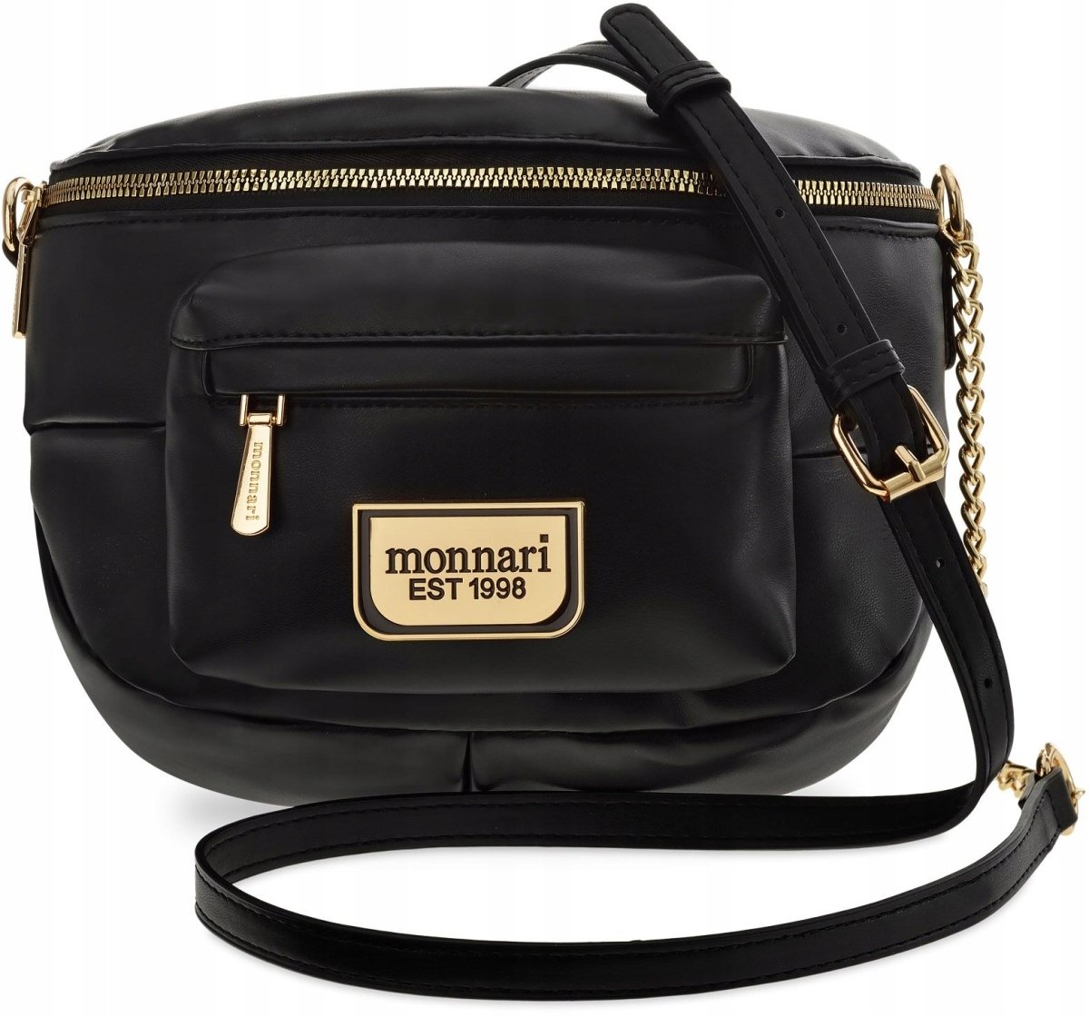 Monnari Elegancka Torba Damska Nerka Pikowana Torebka Listonoszka Crossbody