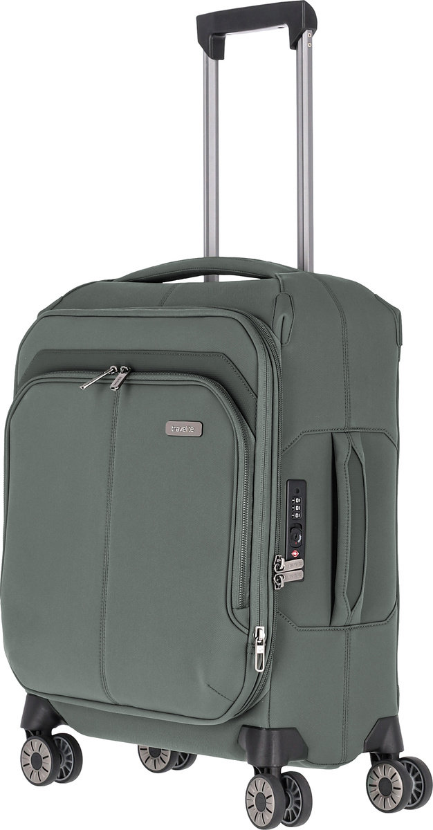 Walizka Kabinowa Travelite Priima 55 Cm Zielona