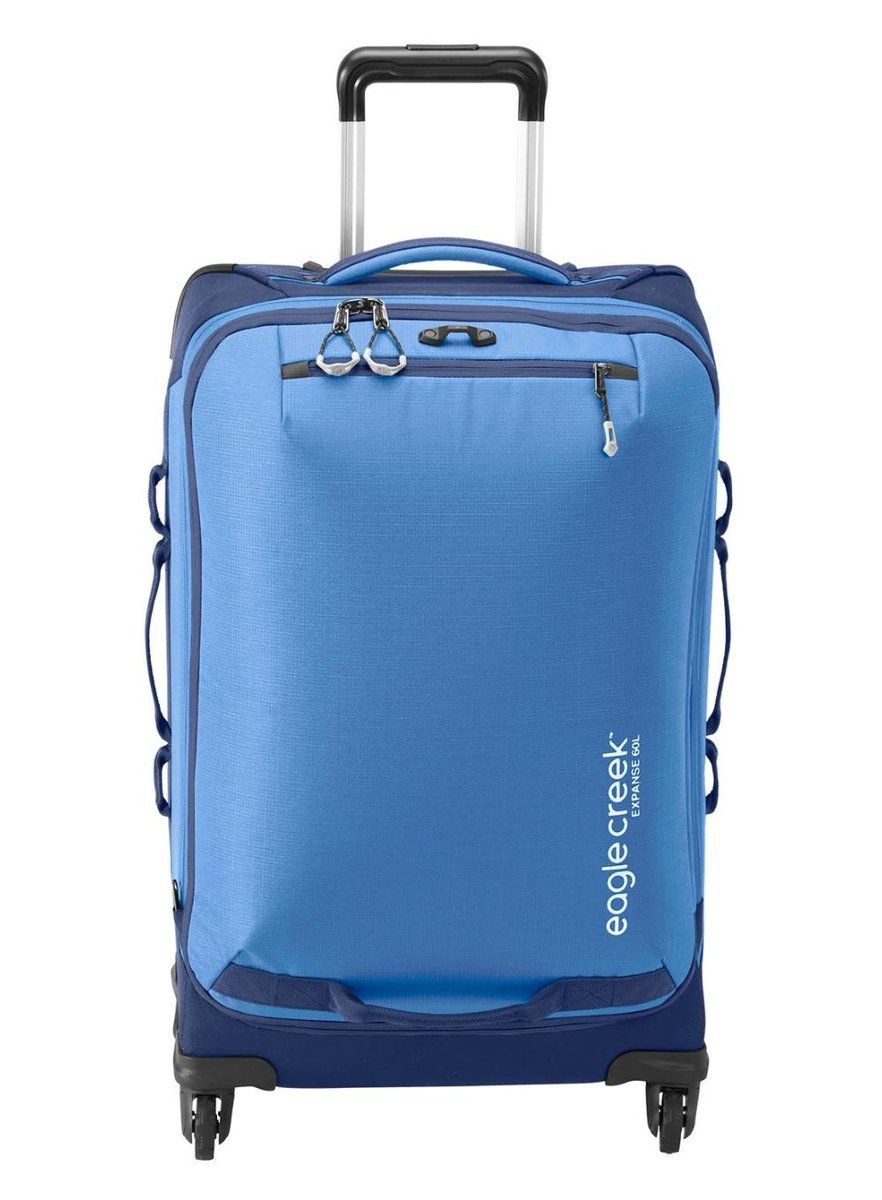 Walizka średnia poszerzana Eagle Creek Expanse 60 l - aizome blue
