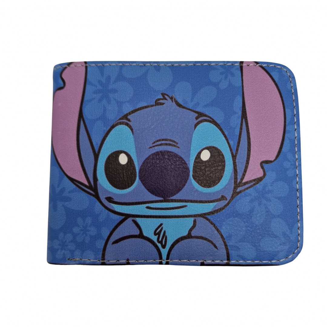 Portfel Rozkładany Niebieski Lilo i Stitch