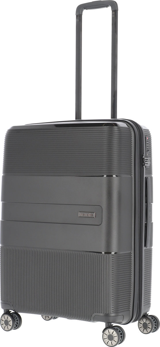 Walizka średnia Travelite Waal 65 cm Czarna