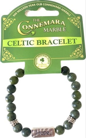 Connemara Marble- Bransoletka Celtycka Hope