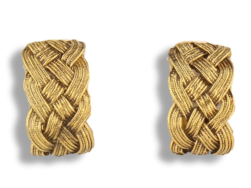 Klipsy do uszu fly złote