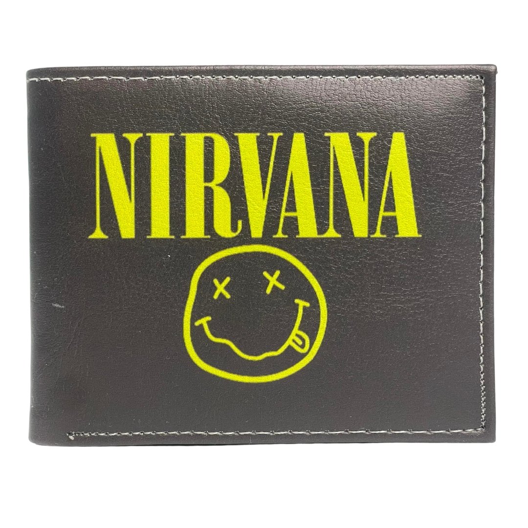 Portfel Rozkładany Guns Nirvana Kurt Cobain Suwak