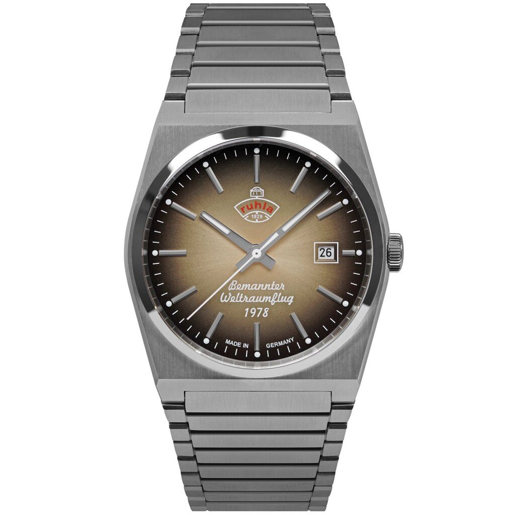 Nowy Oryginalny Ruhla Zegarek Męski 1929 Space Control 4660M-2