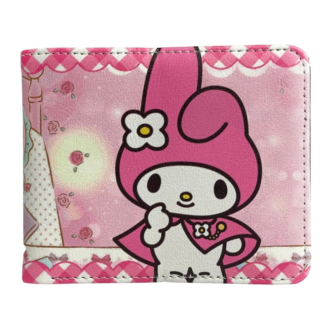Portfel Dziecięcy Rozkładany Różowy Cinnamoroll Suwak