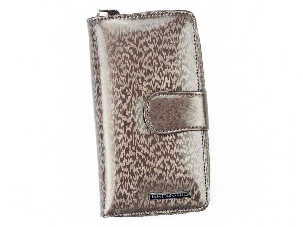 Portfel damski skórzany PELLUCCI PT-116 popiel