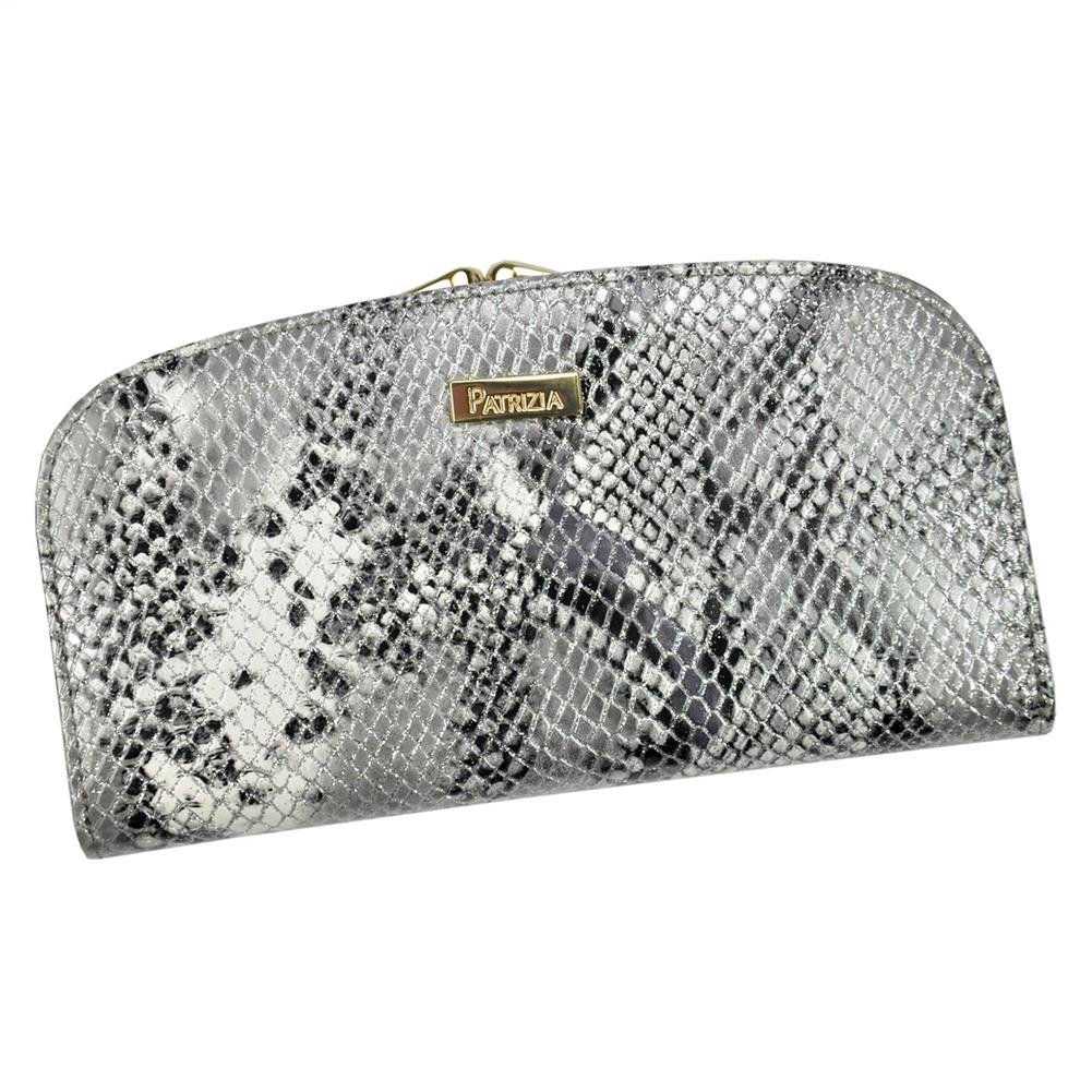 Portfel damski skórzany PELLUCCI SNR-123 RFID Popiel