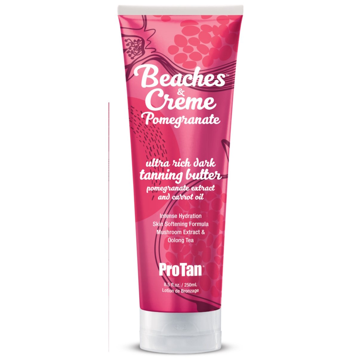 ProTan Beaches & Creme Pomegranate, Bronzer Do Opalania, 250ml