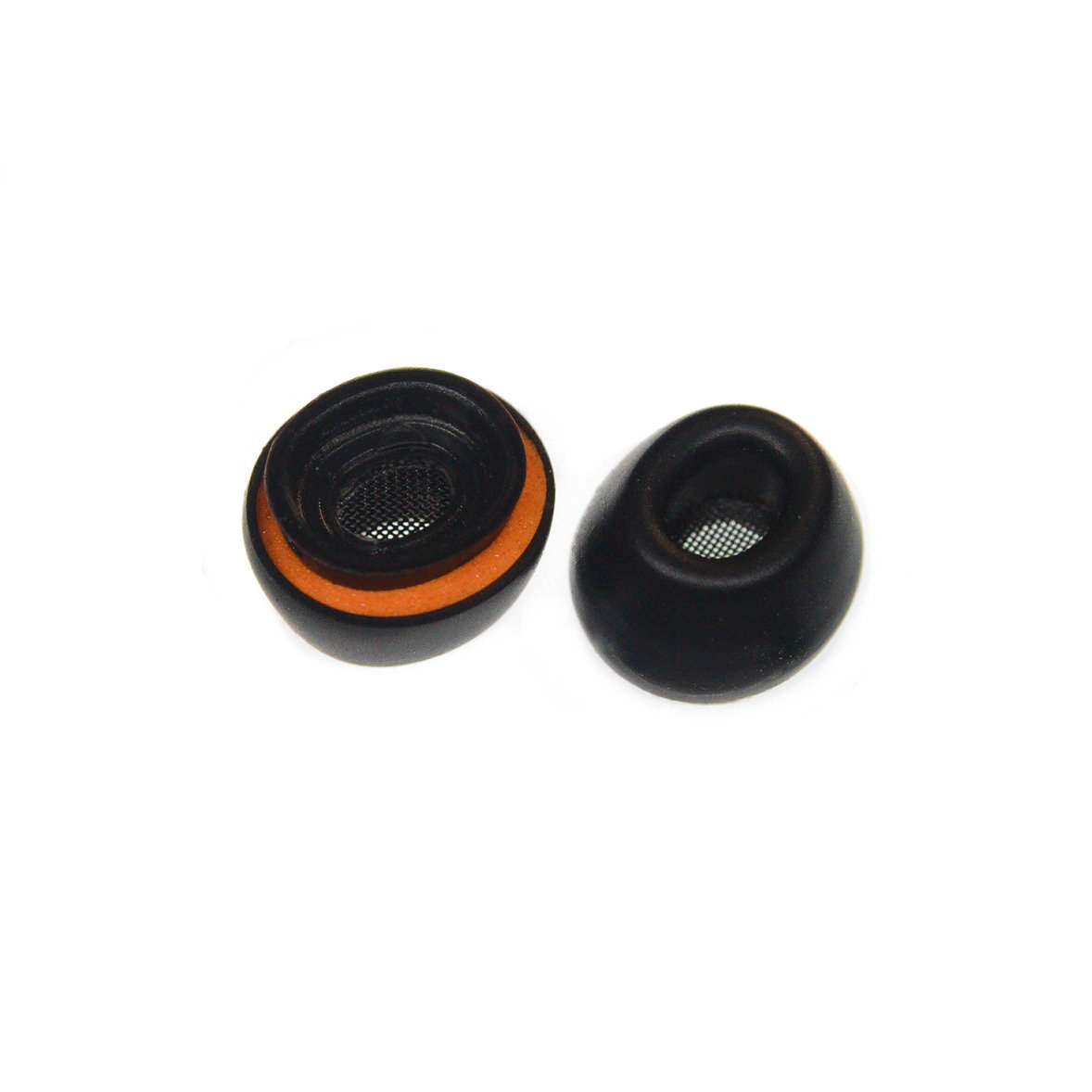 Gumki czarne do Apple Airpods Pro 1 / 2 silikon + pianka roz S